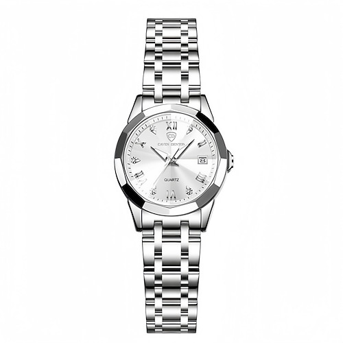 Damen Uhr Damen Charme Luxus Uhr Diamantdekoration Kalenderfunktion Nachtlichtanzeige Damenmode Lässig Uhr beste Damenaccessoires und beste Auswahl für Geschenke zum Muttertag Image