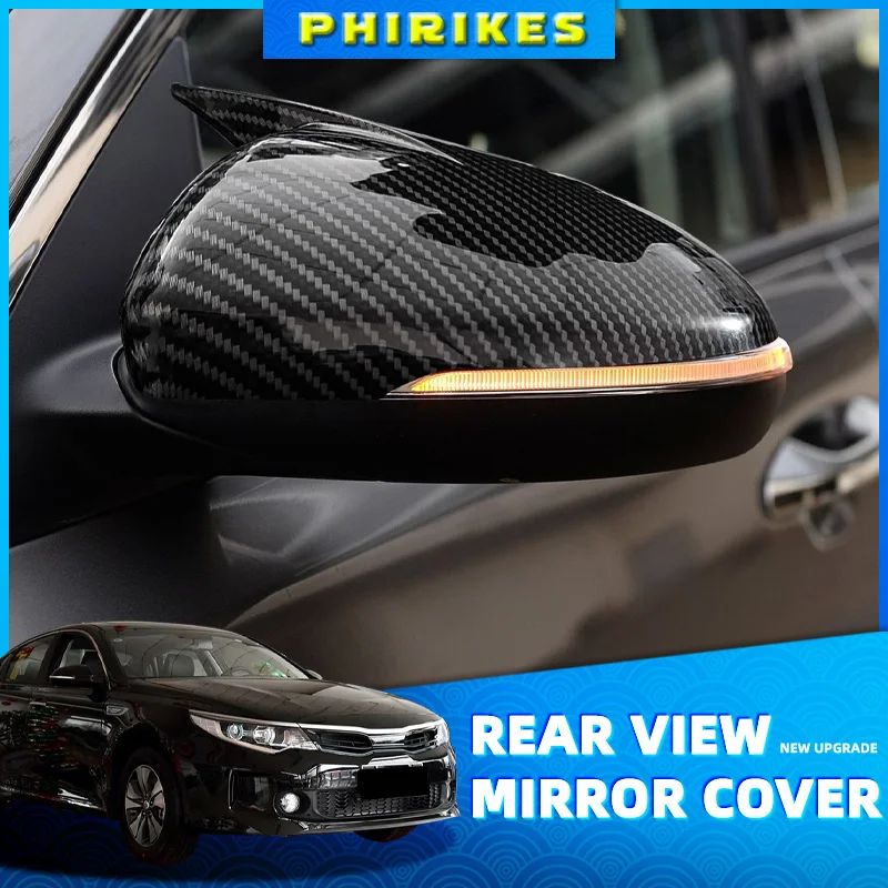 Rückspiegelabdeckung für KIA K5 Optima 2016 2017 2018 2019, seitlicher Rückspiegeldeckel, Gehäuse, Haube, Schalenkappe Image