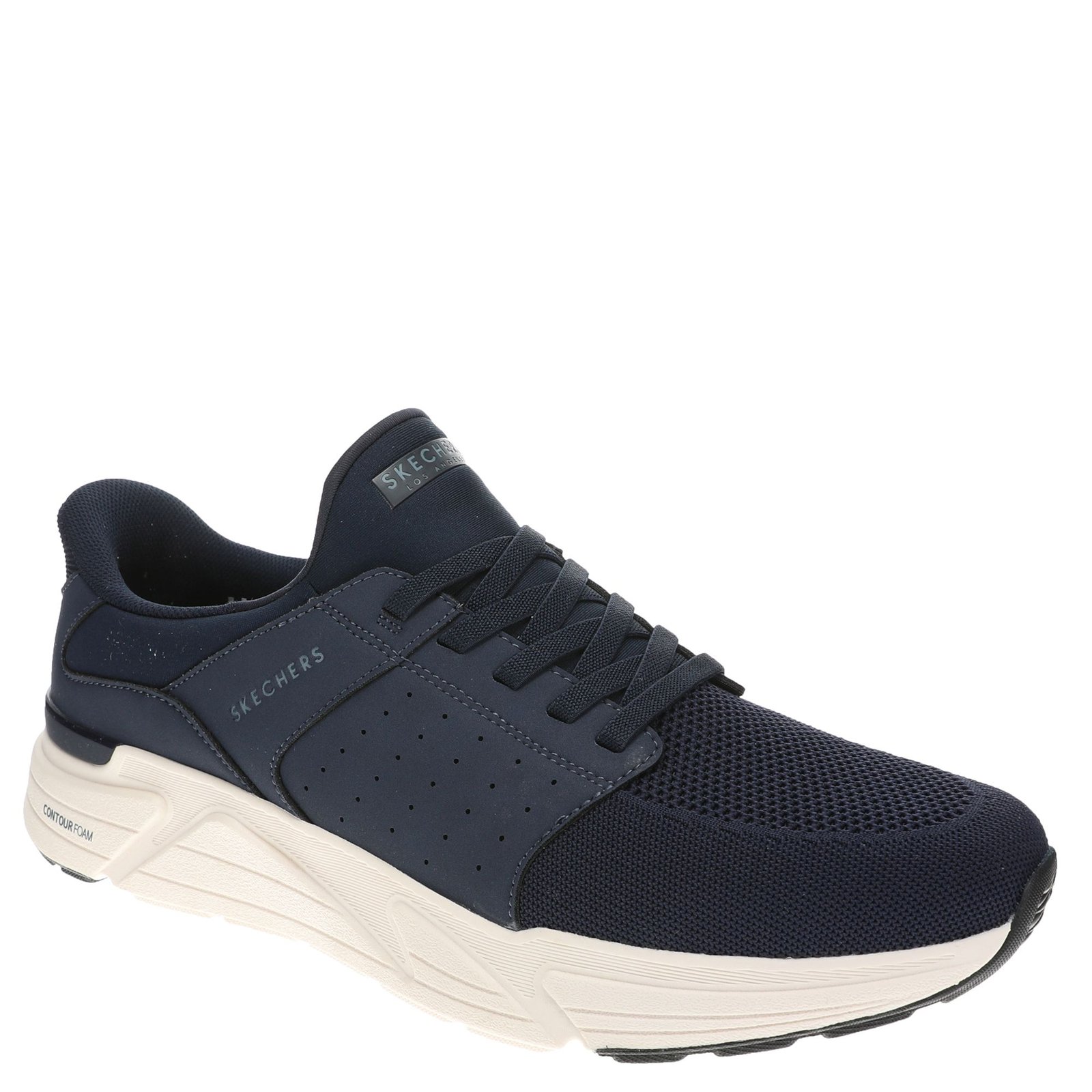 Skechers Street Slip-ins: Rovino Lite - Mens 12 Navy Slip On Medium