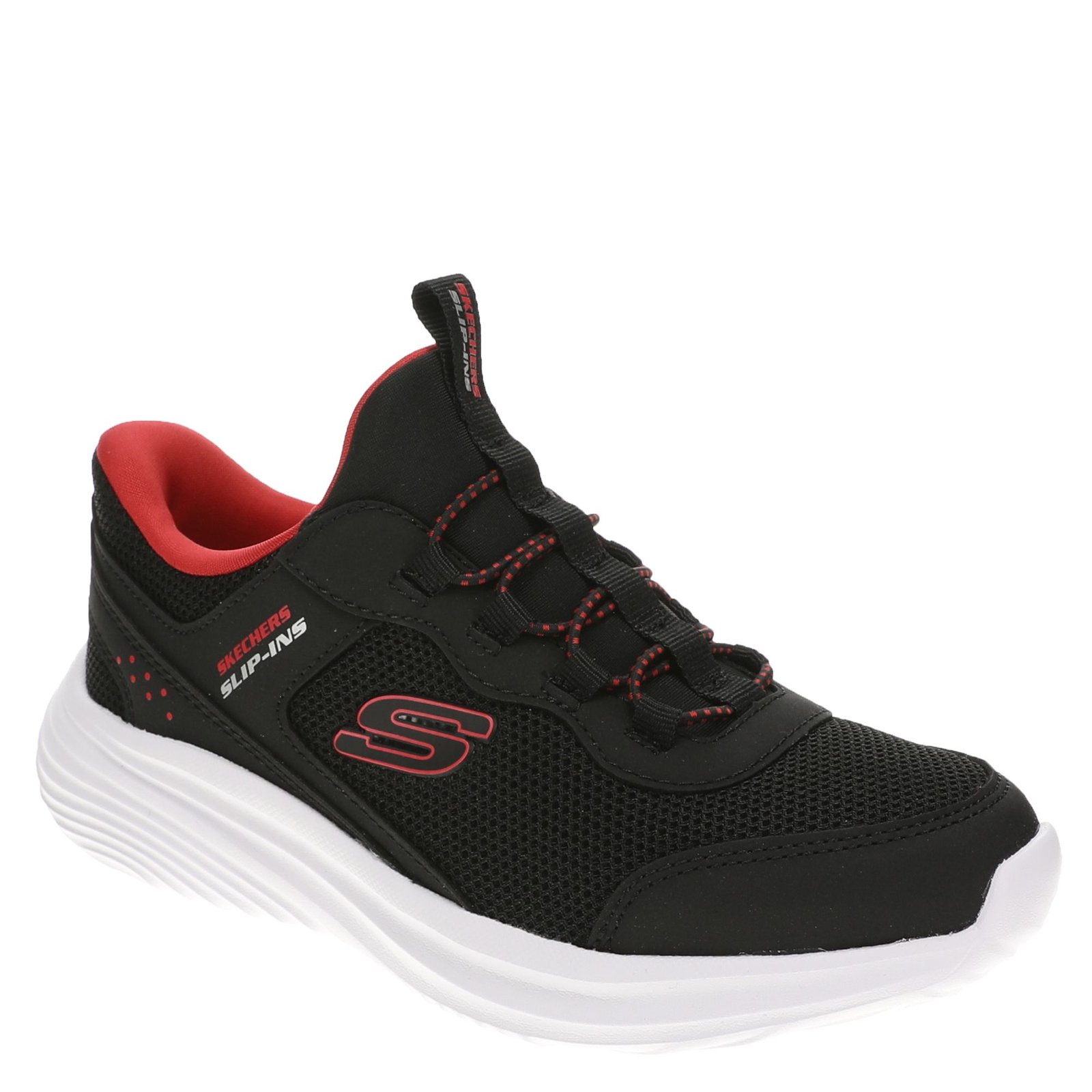 Skechers Bounder Pro 404208L - Boys 11 Toddler Black Sneaker Medium