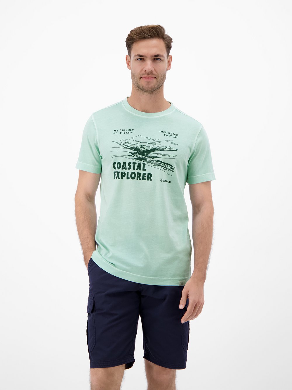 LERROS T-Shirt Herren grün, M Image