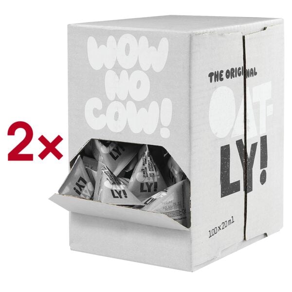 Oatly 2x Milchalternative: 100er-Pack Haferdrink »oatly Hafer« 20 ml Image