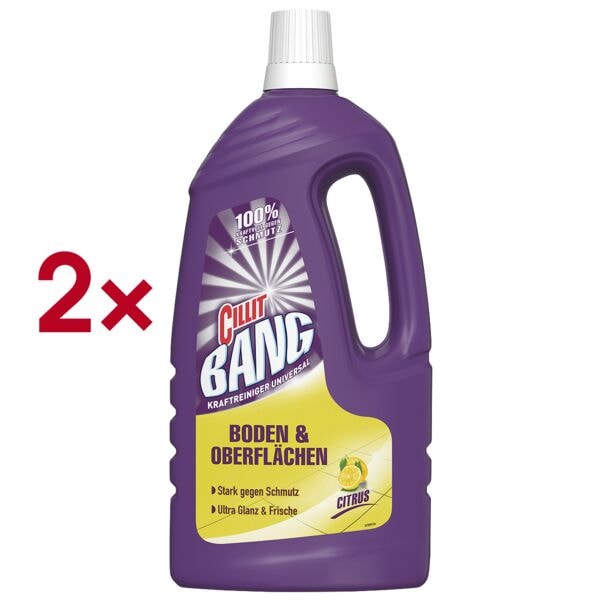 CILLIT BANG 2x Kraftreiniger »Boden & Oberflächen«