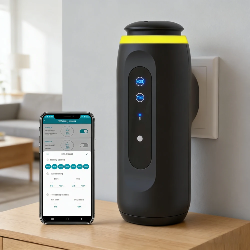 Diffusore di Aromi da Parete 300m³ Senza Acqua, Diffusore di Fragranze per Ambienti, Diffusore Elettrico di Profumo per Casa, Macchina Intelligente per Profumazione