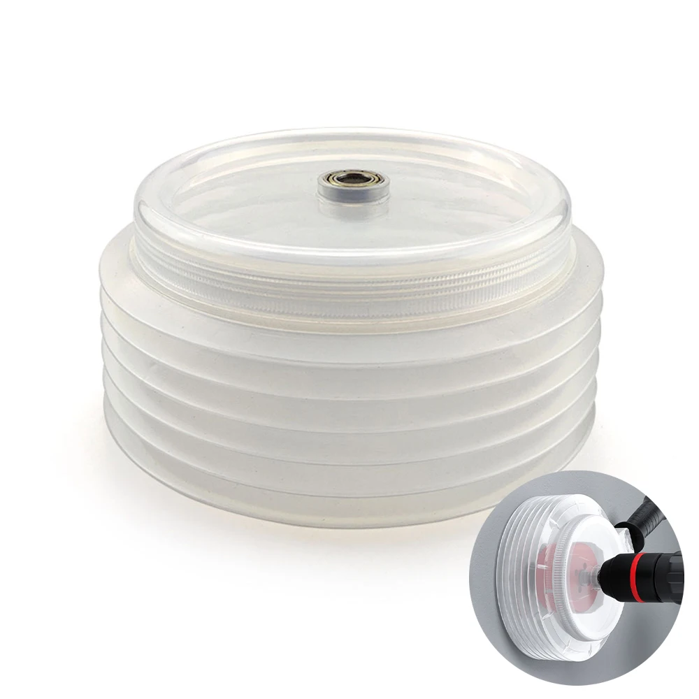 160 mm Lochöffner Staubschutz Decke Holz Gipskarton Downlight Hammer Bohrabdeckung Perforierte Asche Staubschutz Image