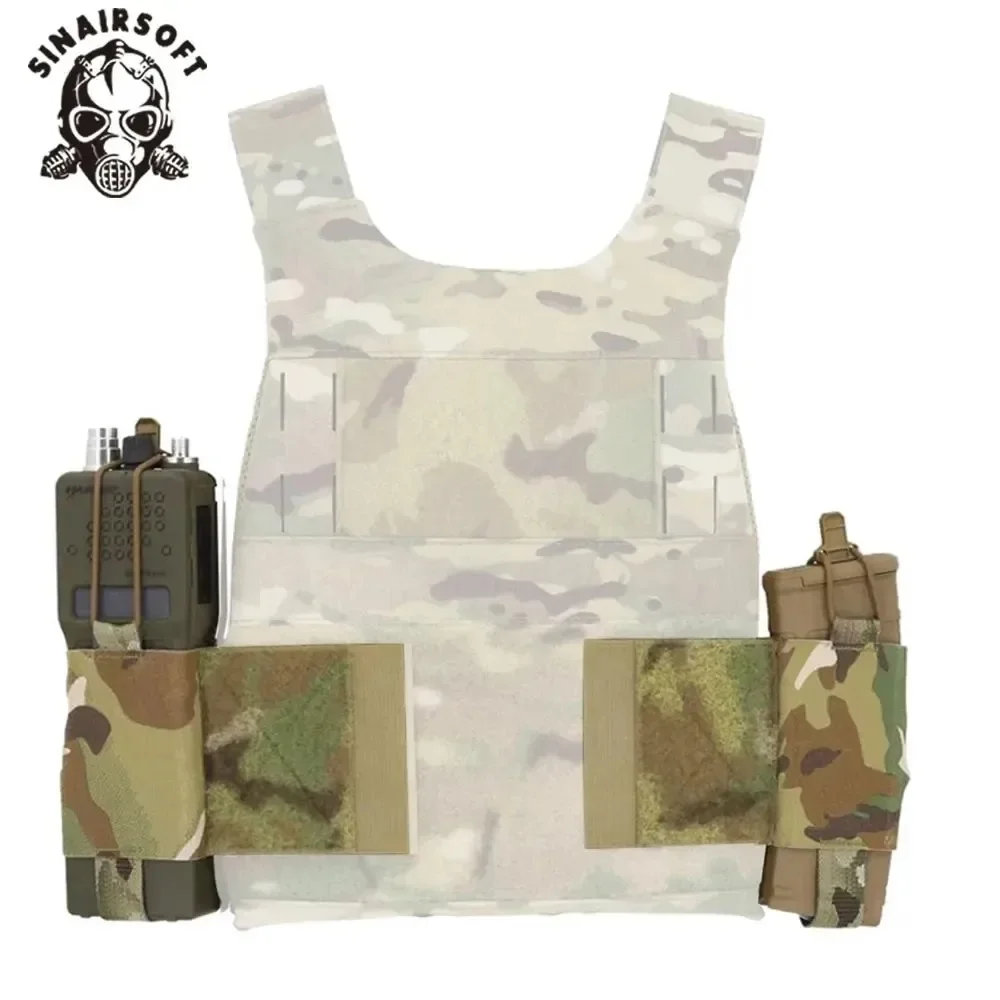 Taktische elastische mbitr Radio halter Wingman Tasche ar m4 5,56 Magazin Lagerung Schock Schnur Spannung Jagd weste Zubehör Image