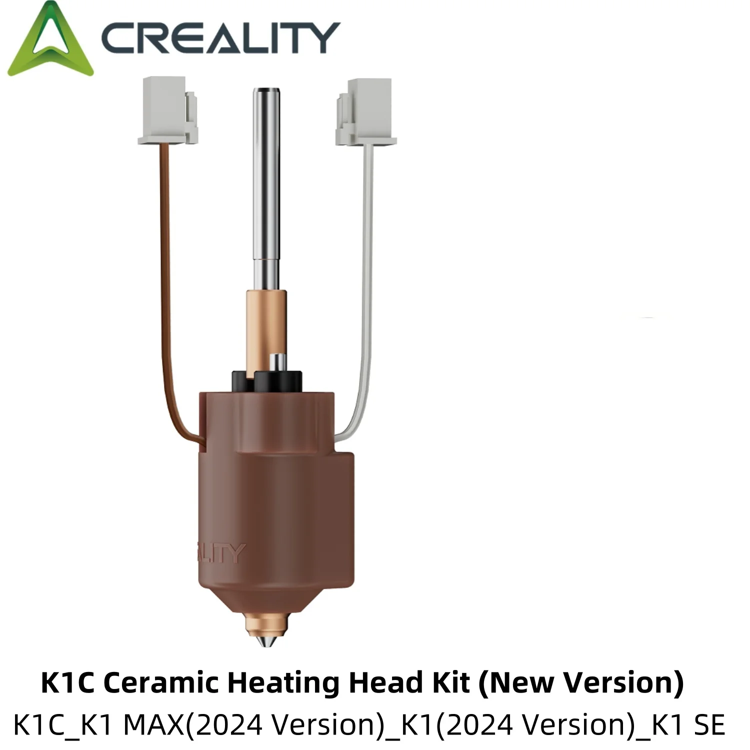 Creality 2025, neue Version, K1-Serie, Keramik-Heizblock-Kit, Anschluss mit Schnalle, kompatibel mit K1/K1 Max/K1C/K1 SE Image