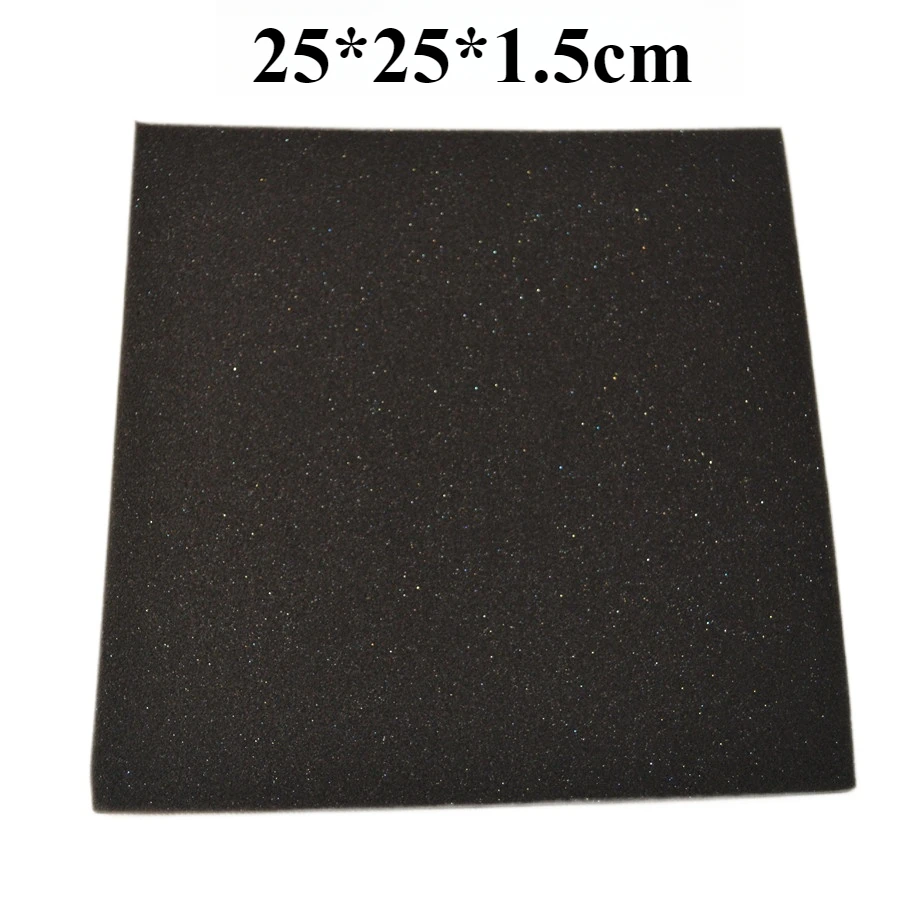25*25*1,5 38*38*1,5 50*50*1,5 CM Universal Motorrad Roller Freies Schneiden Luftfilter Schwamm Übertragung Filter Intake Reiniger Image