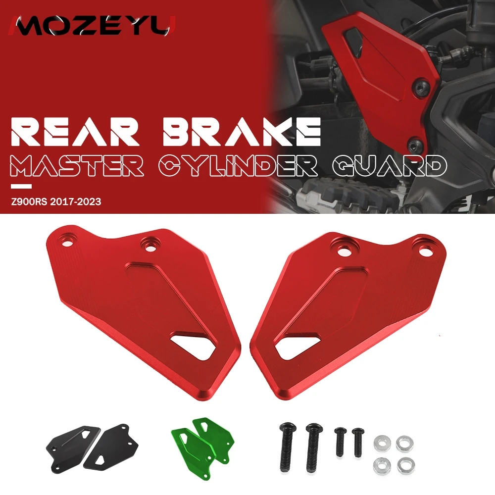 Z900RS 2026 Für KAWASAKI Z900RS Z900 SE Z 900 RS Cafe 2017 2018 -2025 Motorrad Hintere Fersenschutzplatte Fußrasten Fußstütze Pedal Image