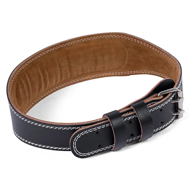 Taille Unterstützung Sport Sicherheitsgurt Schutz Fitness Deep Squat Hard Pull Gewichtheben Gürtel PU Leder Fitness Gürtel Schutz
