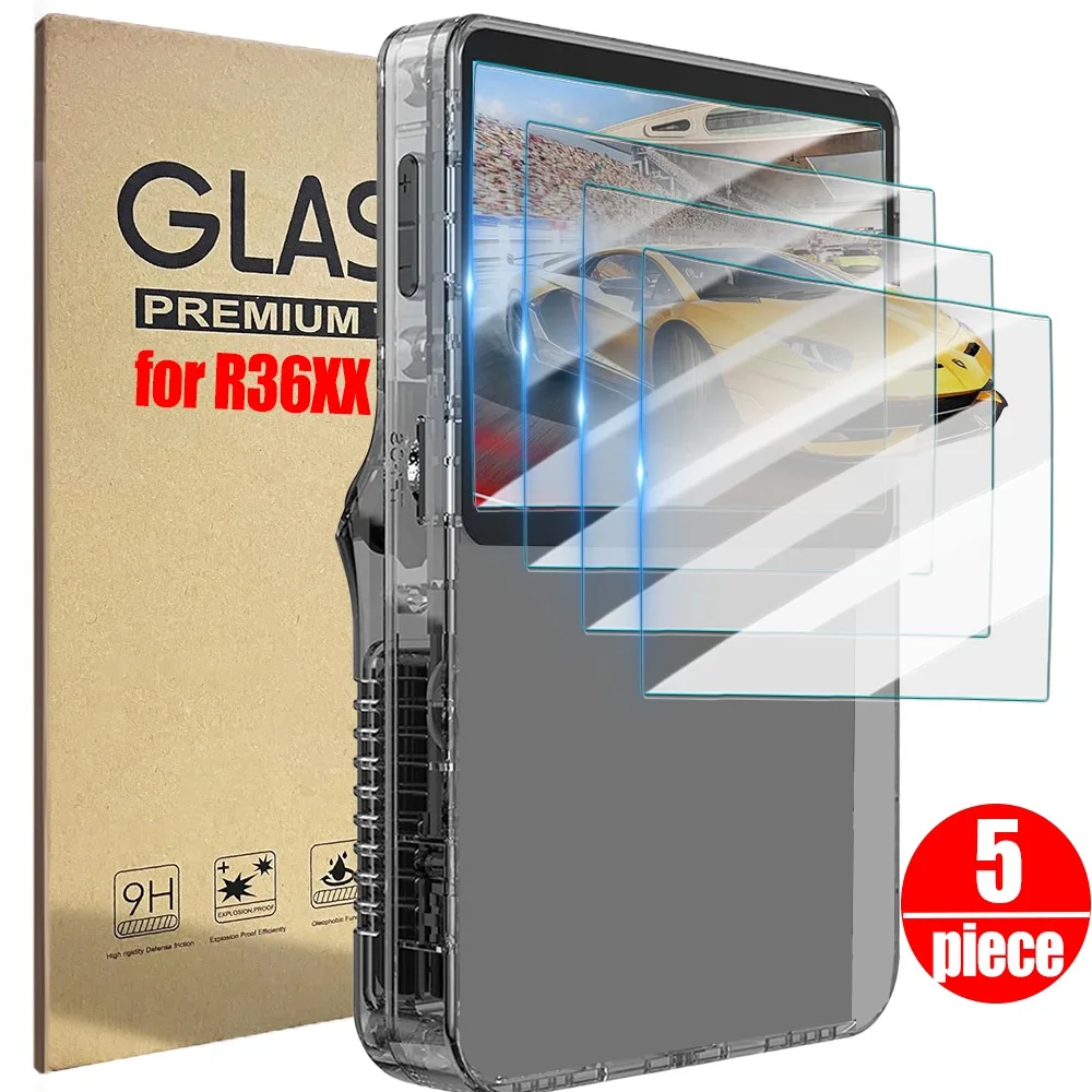 1–5 Stück gehärtetes Glas Displayschutzfolie für R36XX HD Glas Schutzfolien für R36XX Anti-Kratz-Folie Spielkonsolen-Zubehör Image