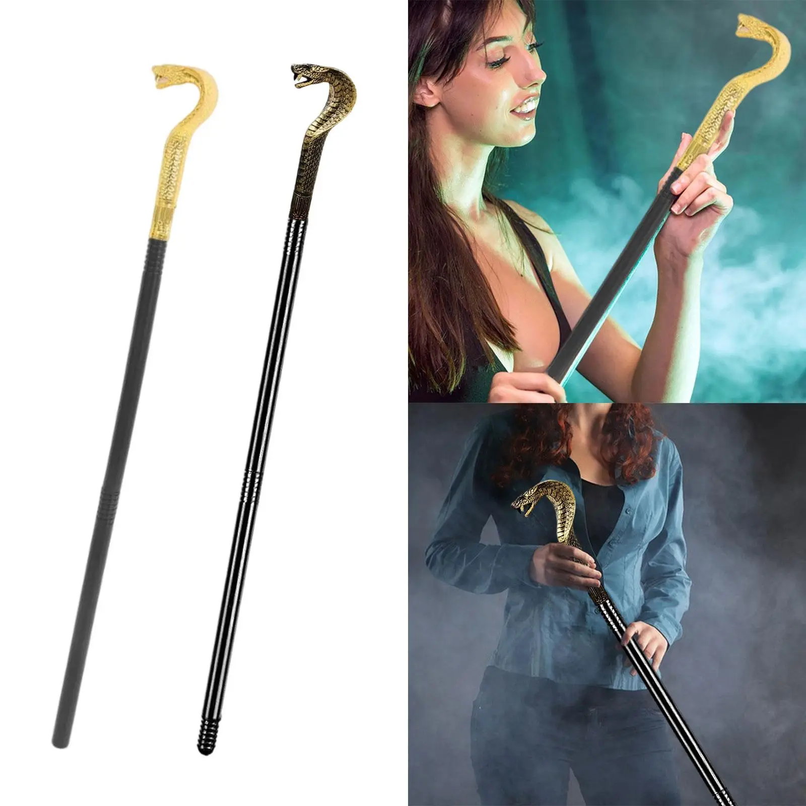 Halloween-Wandleiste für Männer in Schlangenkopfform für die Bühnenshow mit Hochzeitsthema Image