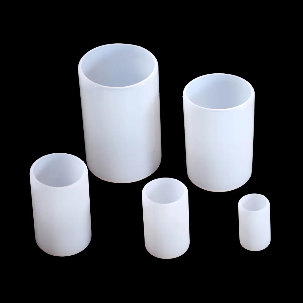 Zylinder Silikon Form DIY Kristall Kleber Casting Kerze Form Aromatherapie Kerze Wachs Formen Für Handwerk Hause Dekoration Werkzeuge Image