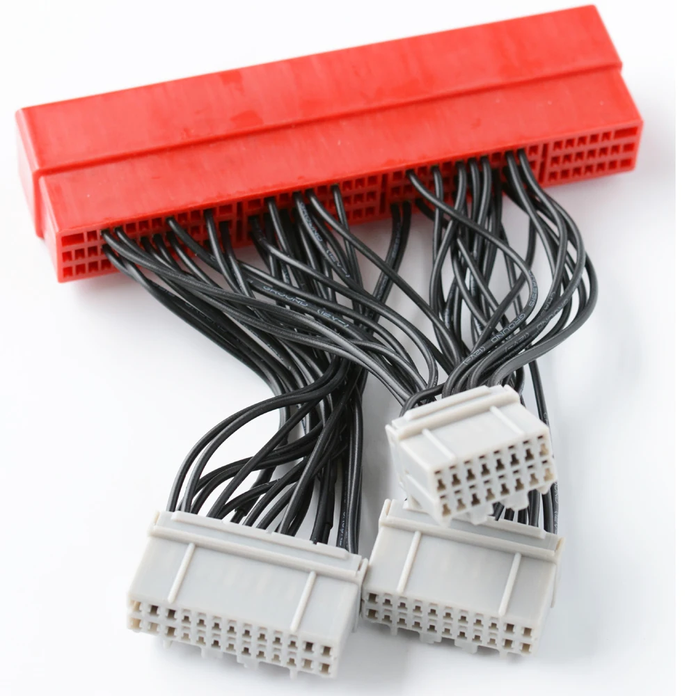 OBD2A /OBD2B zu OBD1 Kabelbaum Auto Fahrzeug Ersetzen ECU Jumper Umwandlung Verdrahtung Kabelbaum Für Honda Accord Civic Prelude Image