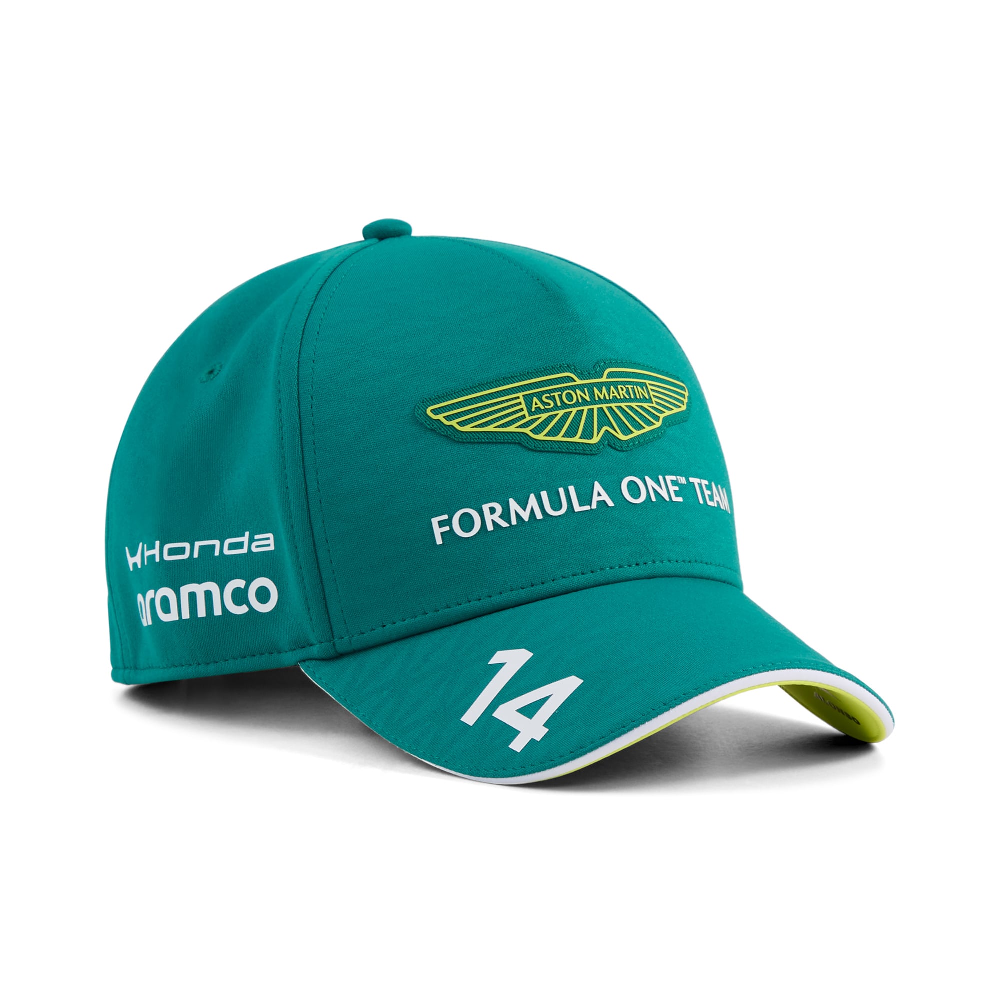 Aston Martin Aramco Cognizant F1 2026 Fernando Alonso Teamkappe – Grün (Kinder)