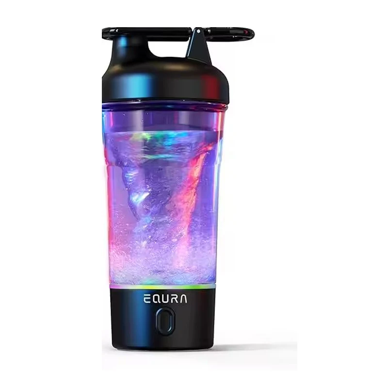 Elektrische Shaker-Flasche, 25 Unzen Mixerflaschen für Proteinmischungen, tragbare wiederaufladbare USB-C-Puls-Protein-Shake-Flasche, BPA-frei Image