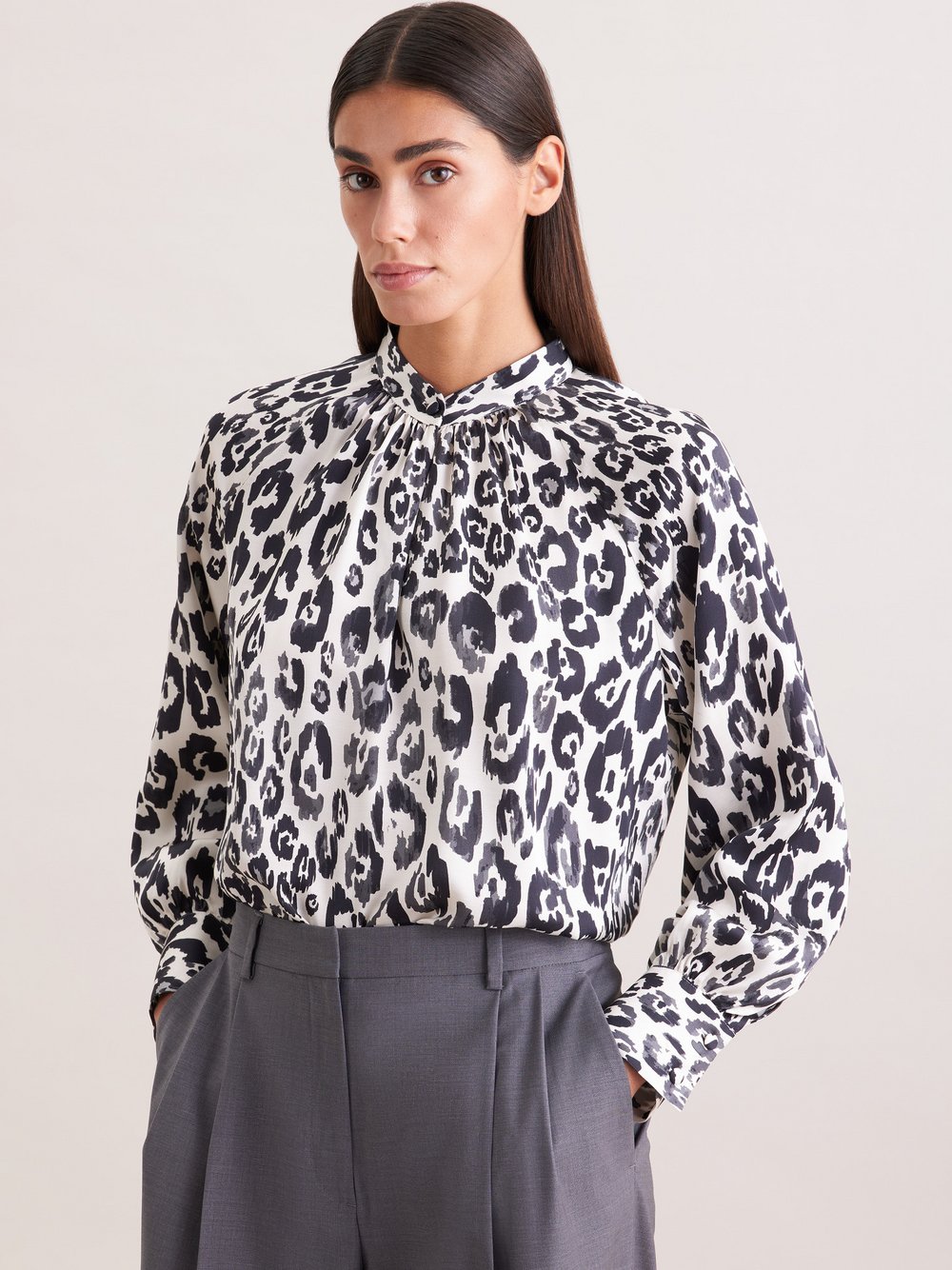 Seidensticker Bluse Damen schwarz, 42 Image
