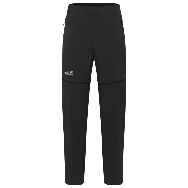 Jack Wolfskin - Hikeout Zip Away Pants - Trekkinghose Gr 48 - Regular schwarz