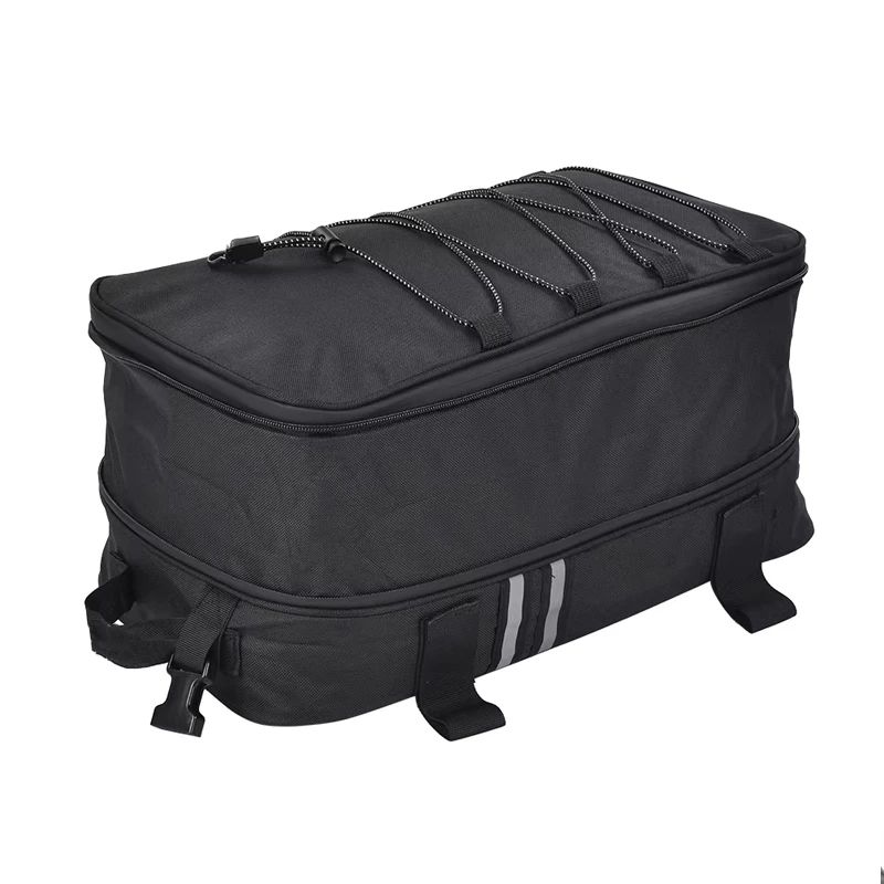 Motorcycle Saddlebag Set For BMW And Benelli Touring Models 3 Bags No Logo