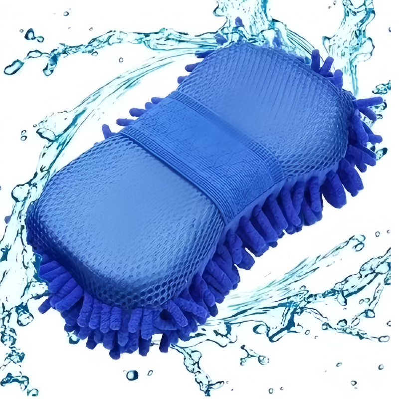 Microfiber Car Wash Glove Chenille Sponge Multi purpose Detailing Tool Microfiber Car Wash Glove Chenille Sponge Multi purpose Detailing Tool