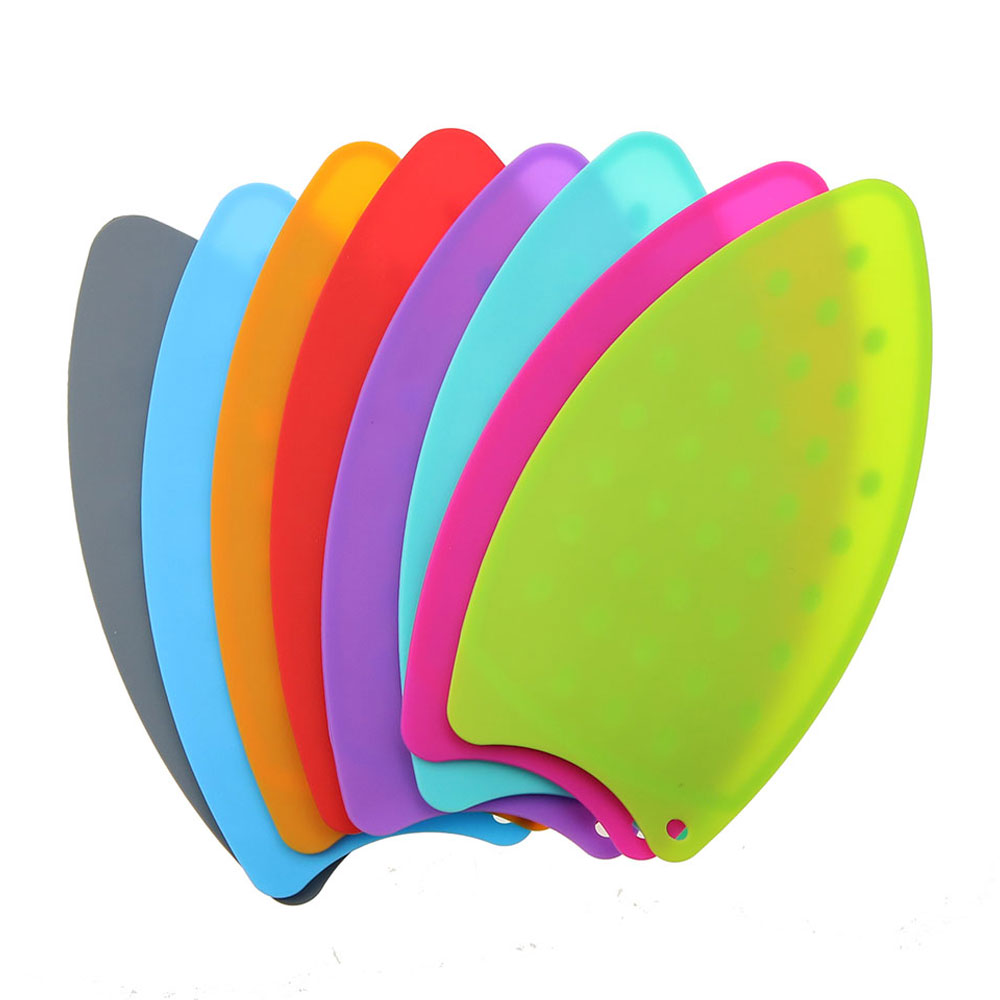 JCD Foldable Ironing Mat, Heat Resistant Silicone Iron Rest Stand, Non slip Insulation Pad Covers orange