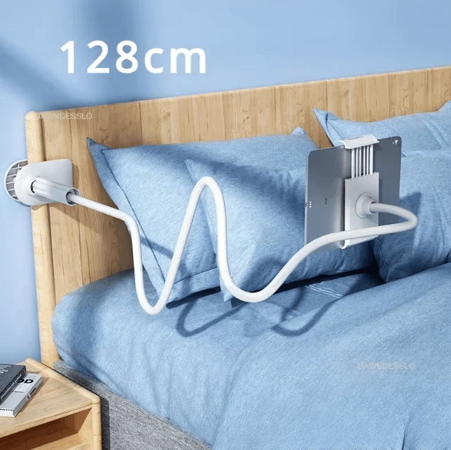 128cm Flexible Phone Holder Stand With 360 Rotation Clamp Mount d