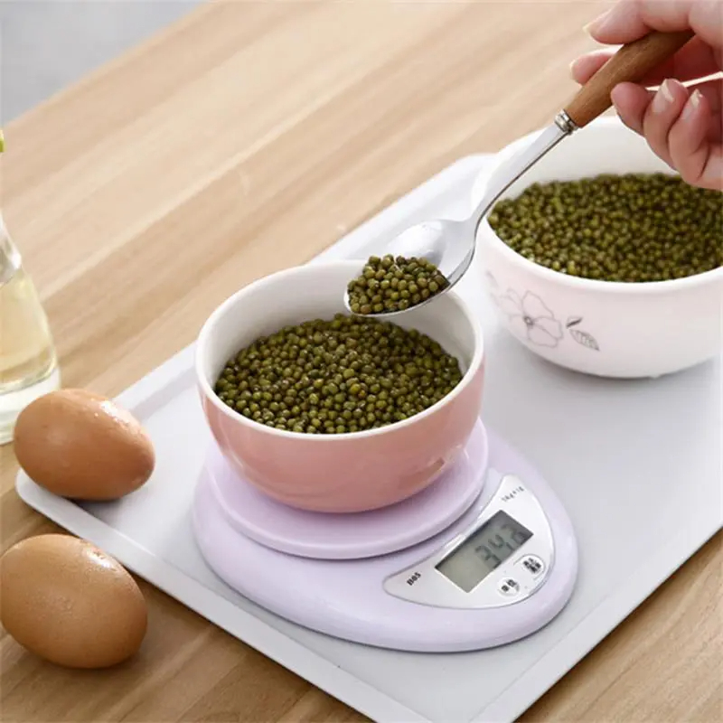 Digital Electronic Scales Food Balance Kitchen Measuring Scale With LED Display Digital Electronic Scales Food Balance Kitchen Measuring Scale With LED Display