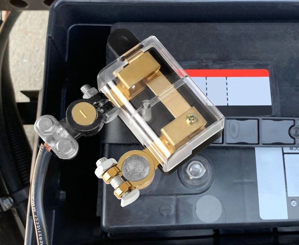 Top Post Switch Isolator, Battery Cut Off Disconnect For RV, Boat, Car, And Off Grid Systems Top Post Switch Isolator, Battery Cut Off Disconnect For RV, Boat, Car, And Off Grid Systems