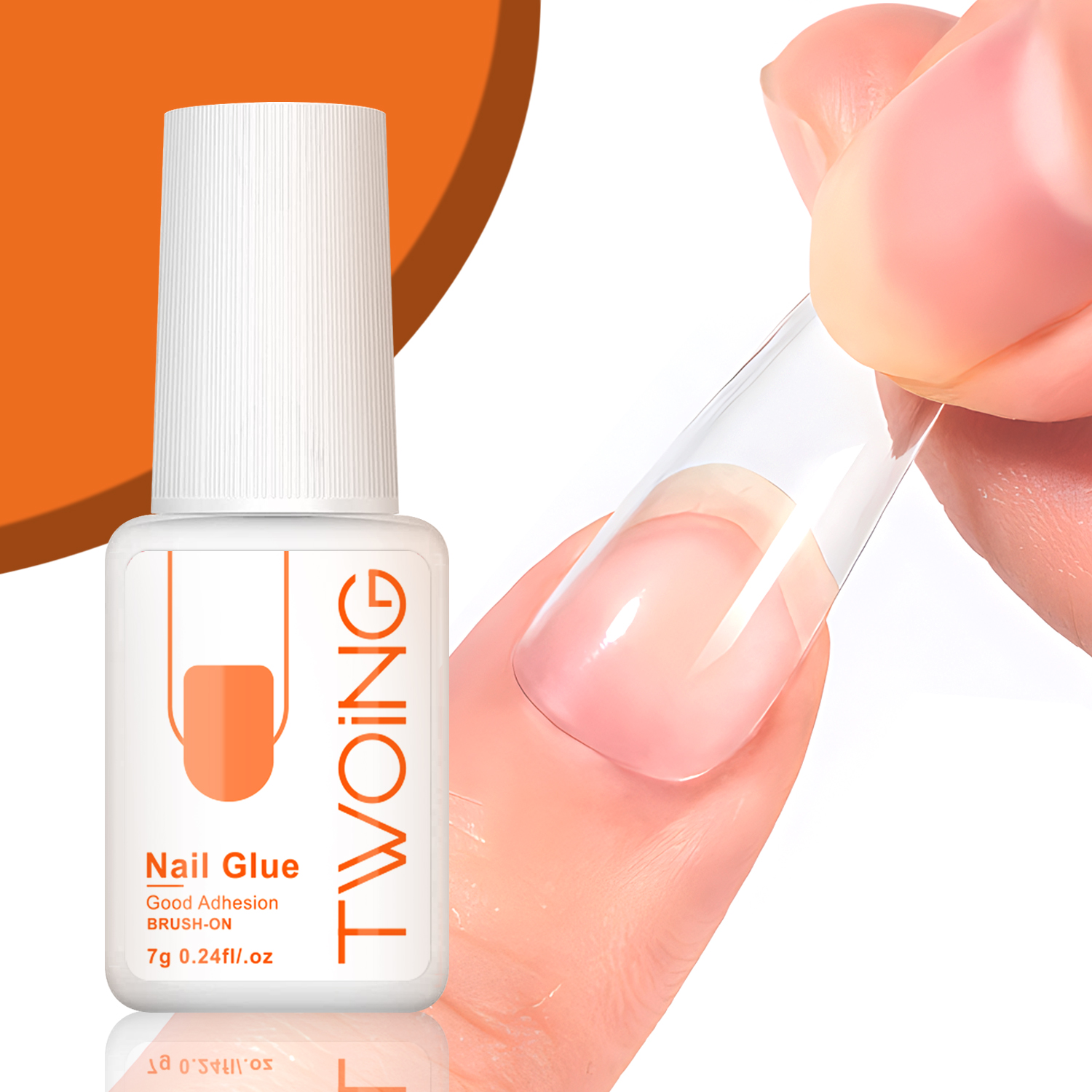 Super Strong Nail Glue For False Nails, Acrylic Nails Press On Nail Tips Long Lasting Adhesion nail Glue Set