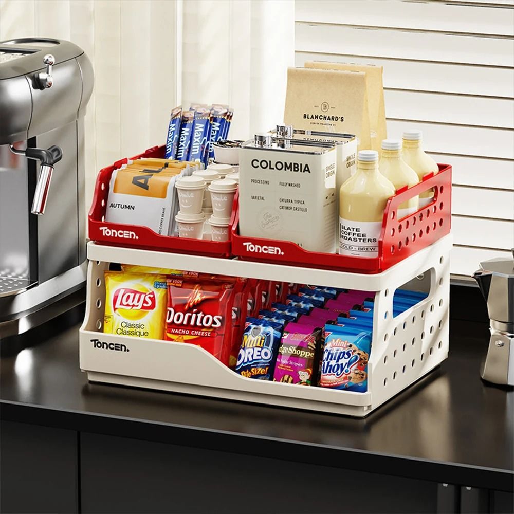 Foldable Desktop Bookshelf Organizer With Pegboard Storage Rack white (l)