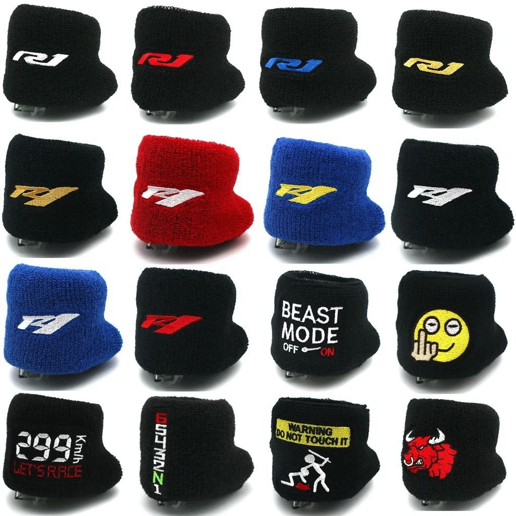 3D Front Brake Reservoir Sock Cover | Premium Fluid Tank Protector For Yamaha YZF R1 & R1M 22