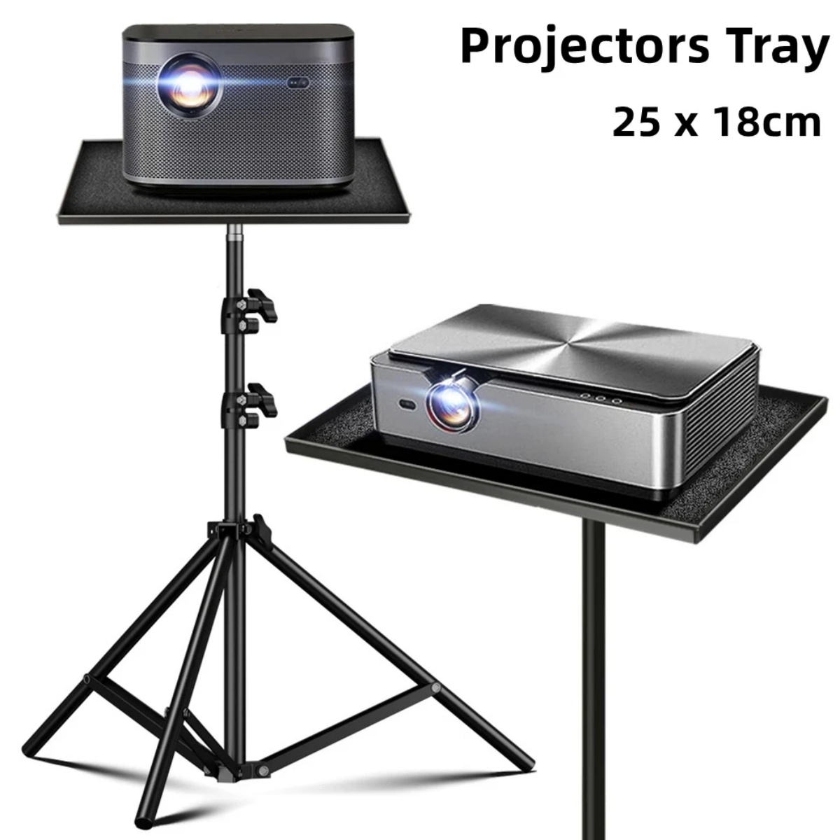 Sound Card Projector Tray Stand With Metal Thread Adapter Easy Installation Accessory Sound Card Projector Tray Stand With Metal Thread Adapter Easy Installation Accessory