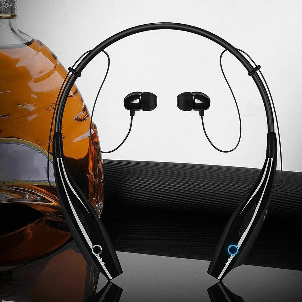Bluetooth Neckband Wireless Headphones With Mic & Stereo Earbuds Comfortable, Lightweight, And Noise Canceling Bluetooth Neckband Wireless Headphones With Mic & Stereo Earbuds Comfortable, Lightweight, And Noise Canceling