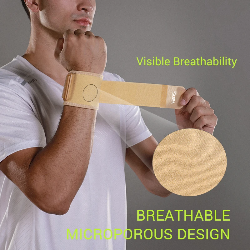 Adjustable Elbow & Wrist Brace For Pain Relief And Support black