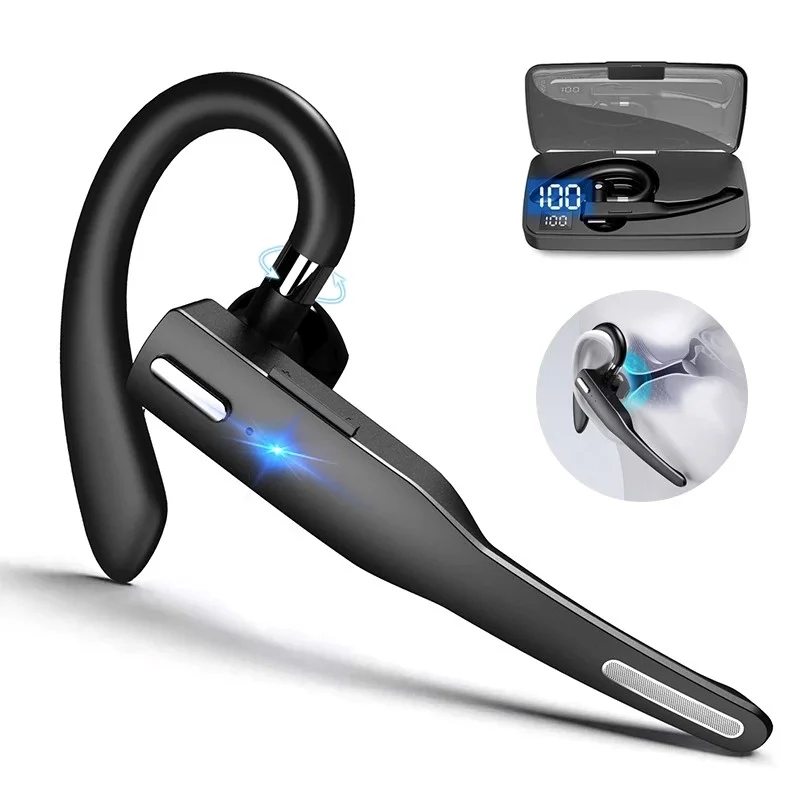 Bluetooth Trucker Headset With Dual Mic Noise Cancelling For Clear Calls Bluetooth Trucker Headset With Dual Mic Noise Cancelling For Clear Calls