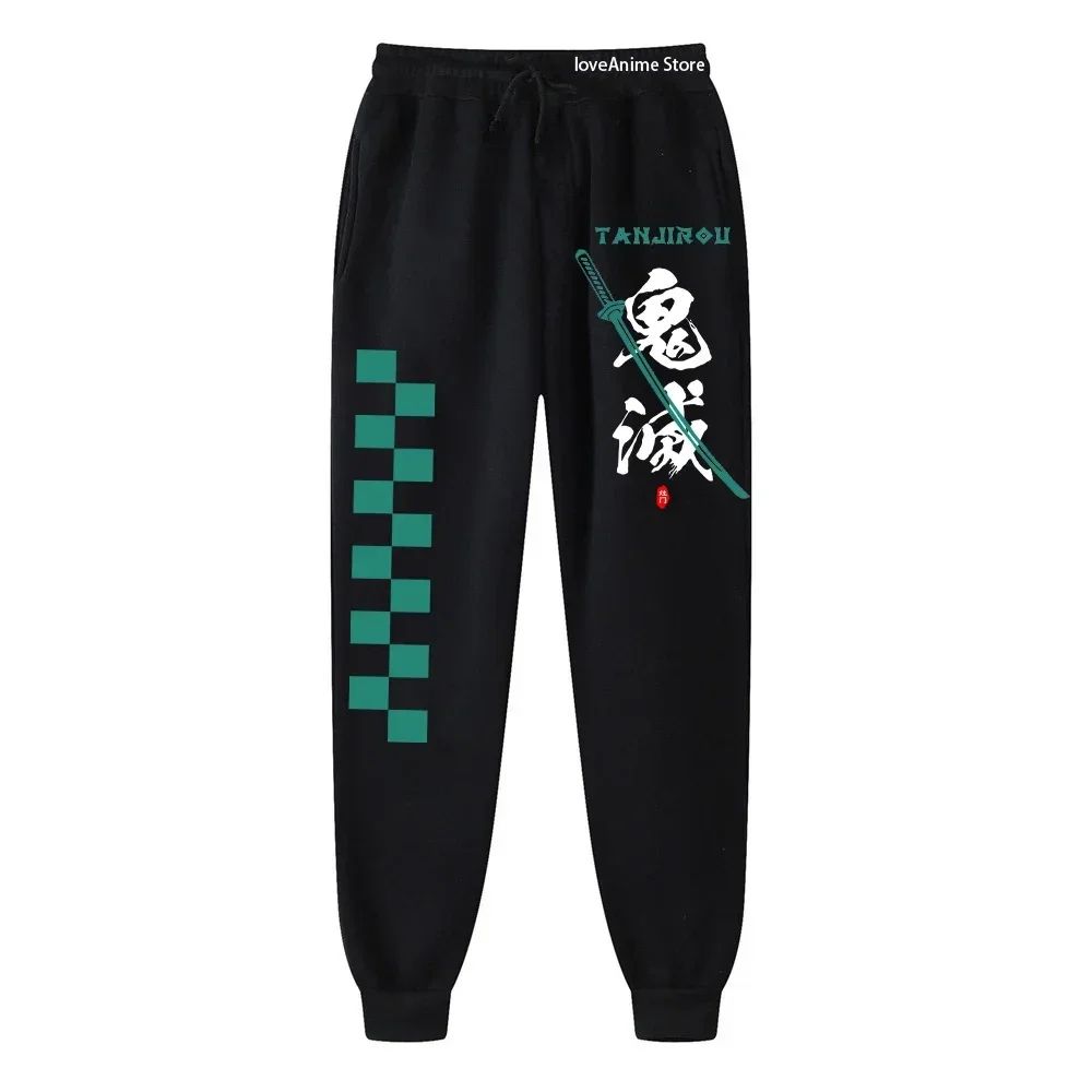 Demon Slayer Anime Jogger Sweatpants Fleece Gym & Running Pants For Men & Women 10 xxxl(us 16)