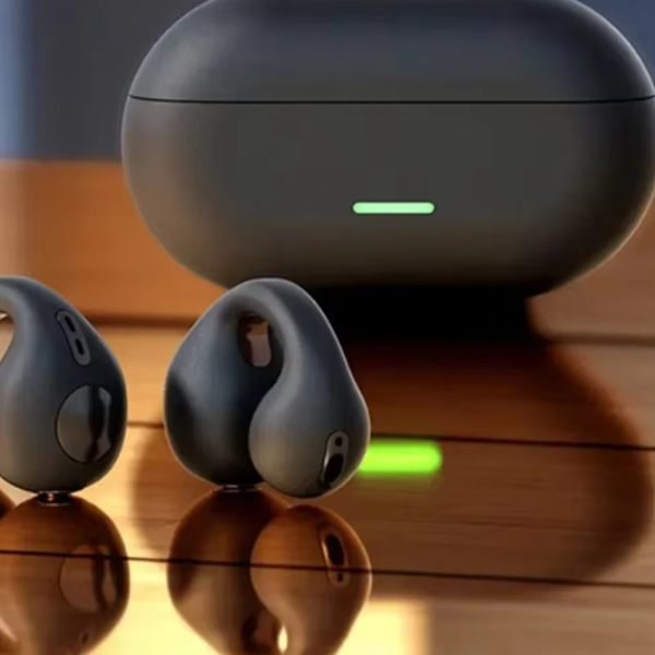 TWS Touch Control Wireless Headphones Bluetooth Sport Earbuds Noise Cancelling Music Headset khaki