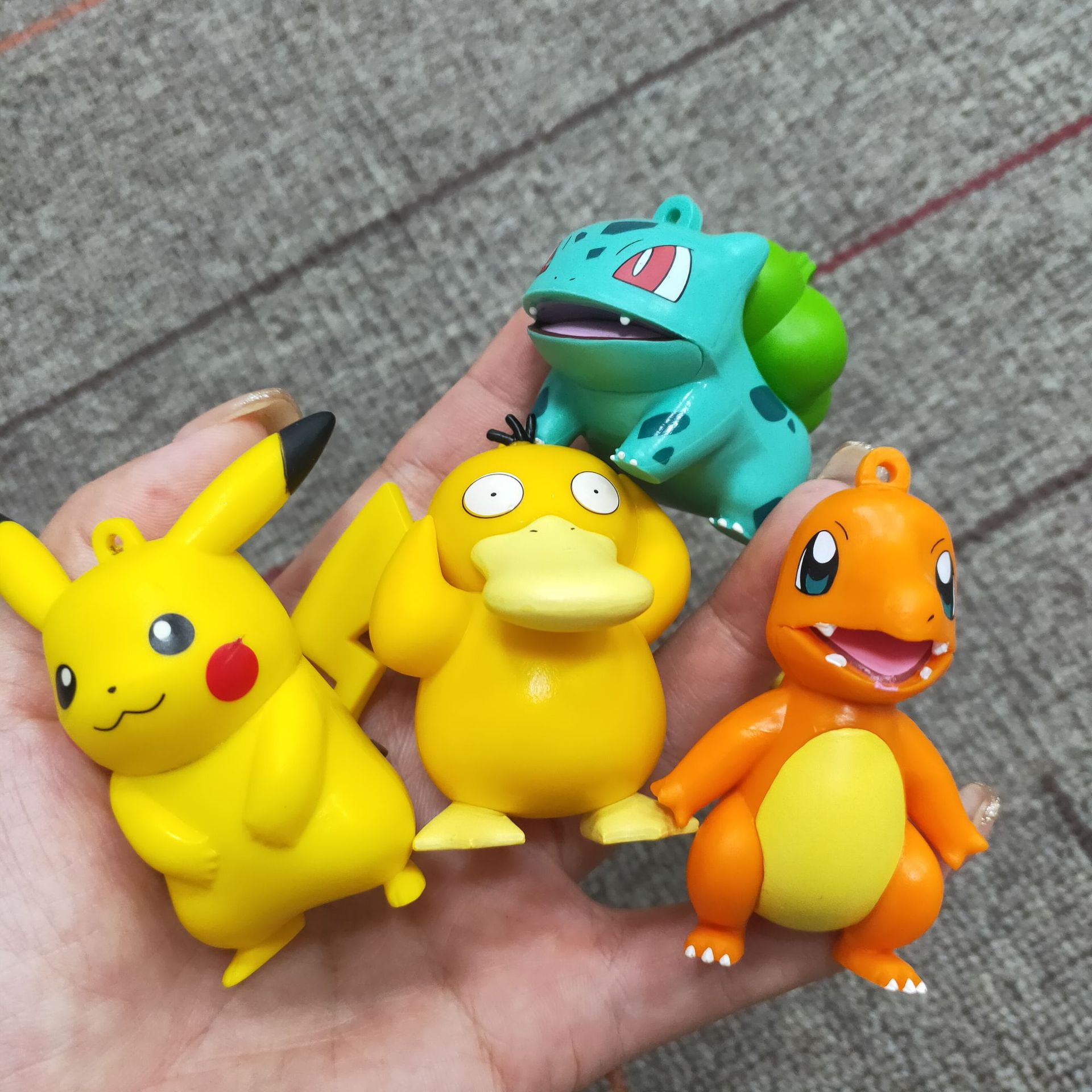 Pokemon Action Figures Collection Pikachu, Charmander, Bulbasaur & More Cute Dolls For Kids & Collectors eevee