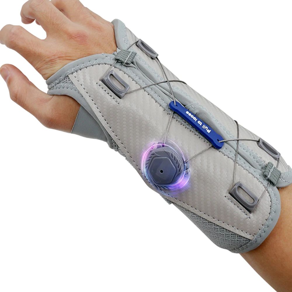 Adjustable Carpal Tunnel Wrist Brace Support Wrist Splint With Compression Sleeves For Arthritis & Tendonitis Relief left s