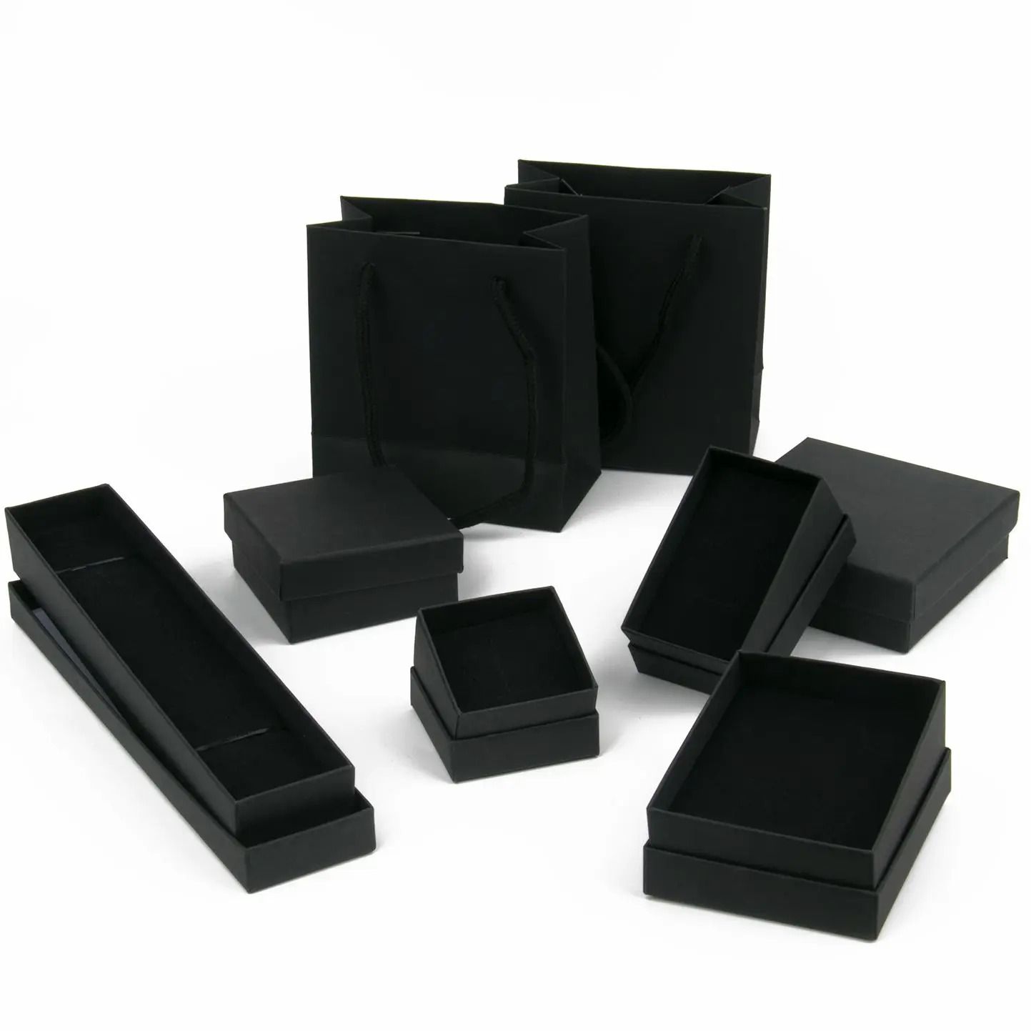 Square Jewelry Display Box High Performance Gift Organizer & Luxury Packaging For Rings, Earrings & Bracelets 6