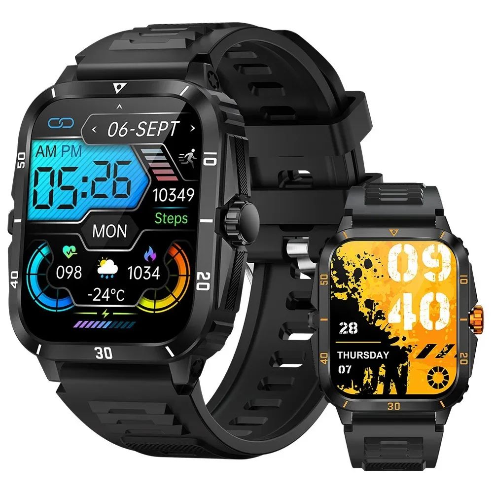 KT71 Bluetooth Calling Smartwatch With Heart Rate & Blood Oxygen Monitor KT71 Bluetooth Calling Smartwatch With Heart Rate & Blood Oxygen Monitor