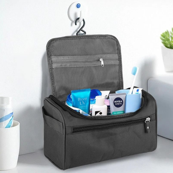 Travel Toiletry Bag For Men & Women Waterproof Cosmetic, Shaving, & Makeup Case Organizer Travel Toiletry Bag For Men & Women Waterproof Cosmetic, Shaving, & Makeup Case Organizer