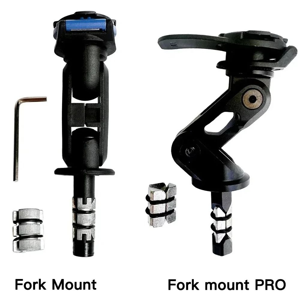 Motorcycle Phone Mount Fork Stem Holder | CNC Fork Mount PRO For High Performance Sports Bikes fork Mount Pro