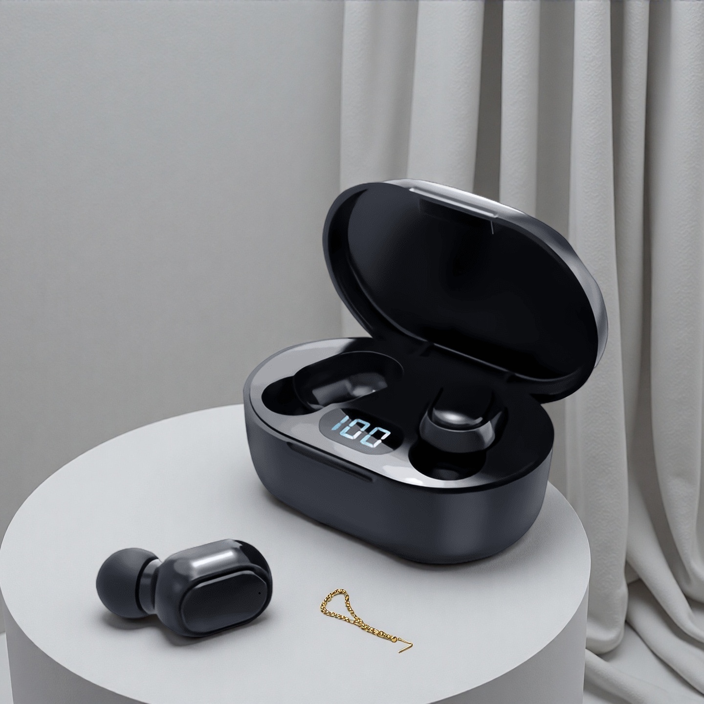 Wireless Bluetooth Gaming Headset Hi Fi Sound Comfortable Fit Sport Ready Earbuds For Gaming And Sports black