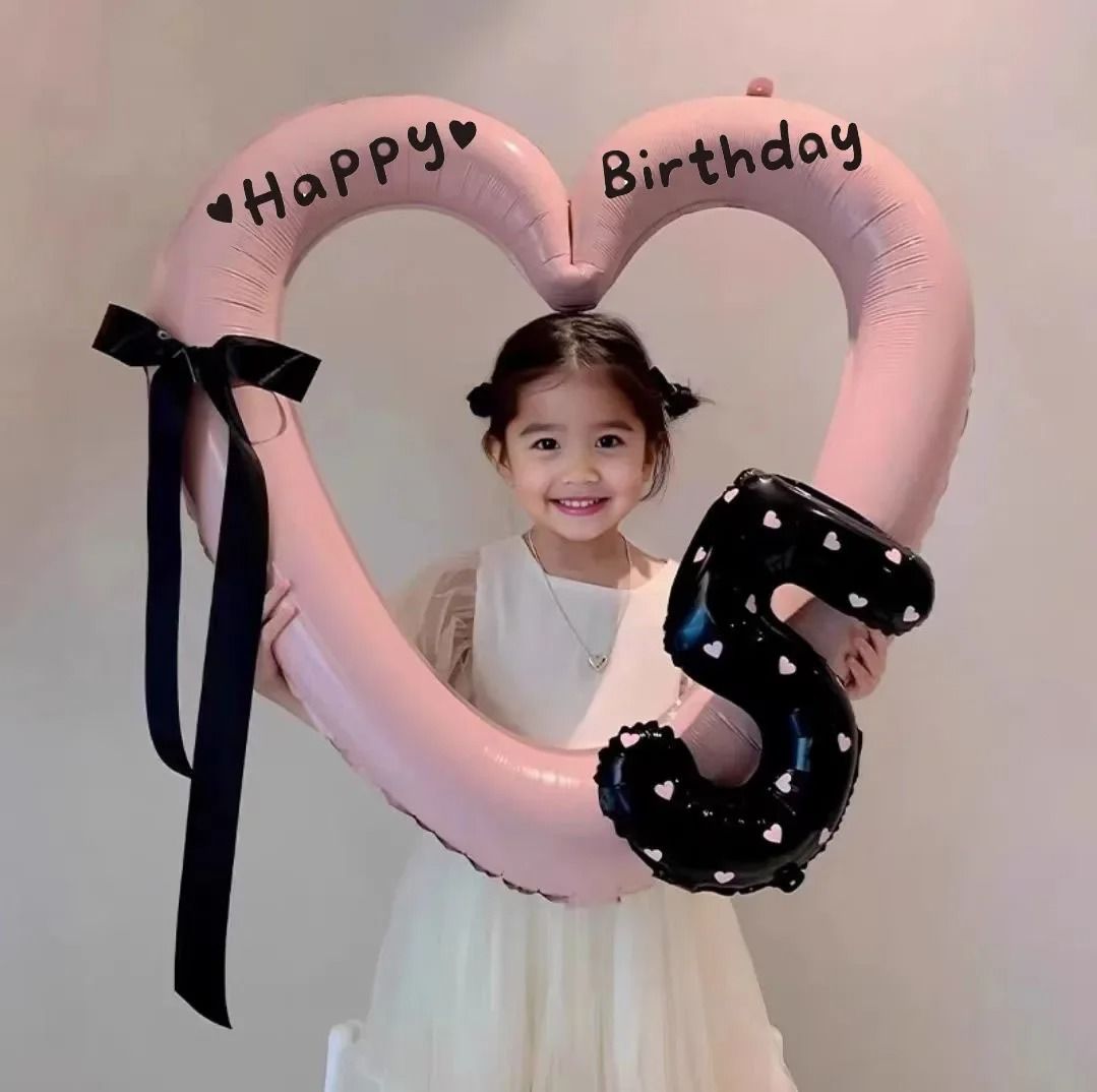 40 Inch Hollow Out Love Heart Balloon Giant Romantic Party Ornament 7