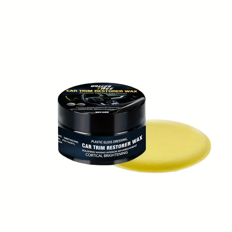 Crystal Clear Car Plastic Repair Interior Renewal Wax Polishing Coating For Car Panels Crystal Clear Car Plastic Repair Interior Renewal Wax Polishing Coating For Car Panels