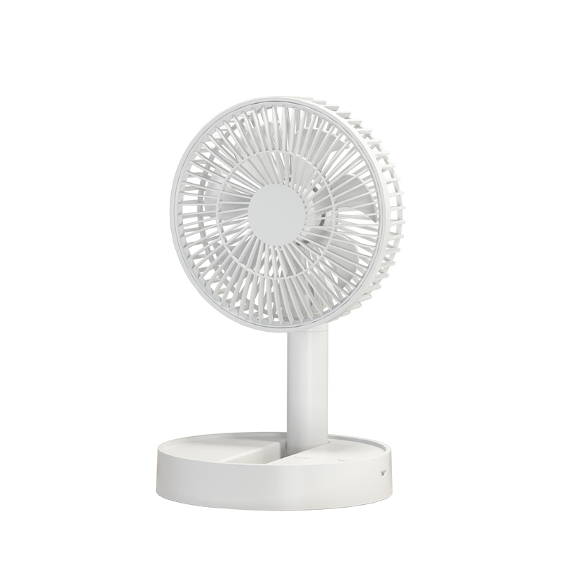 USB Foldable Fan With Speeds & Timing Battery Operated Mini Fan For Bedroom, Indoor Or Outdoor, Table Fan 1800mah Battery