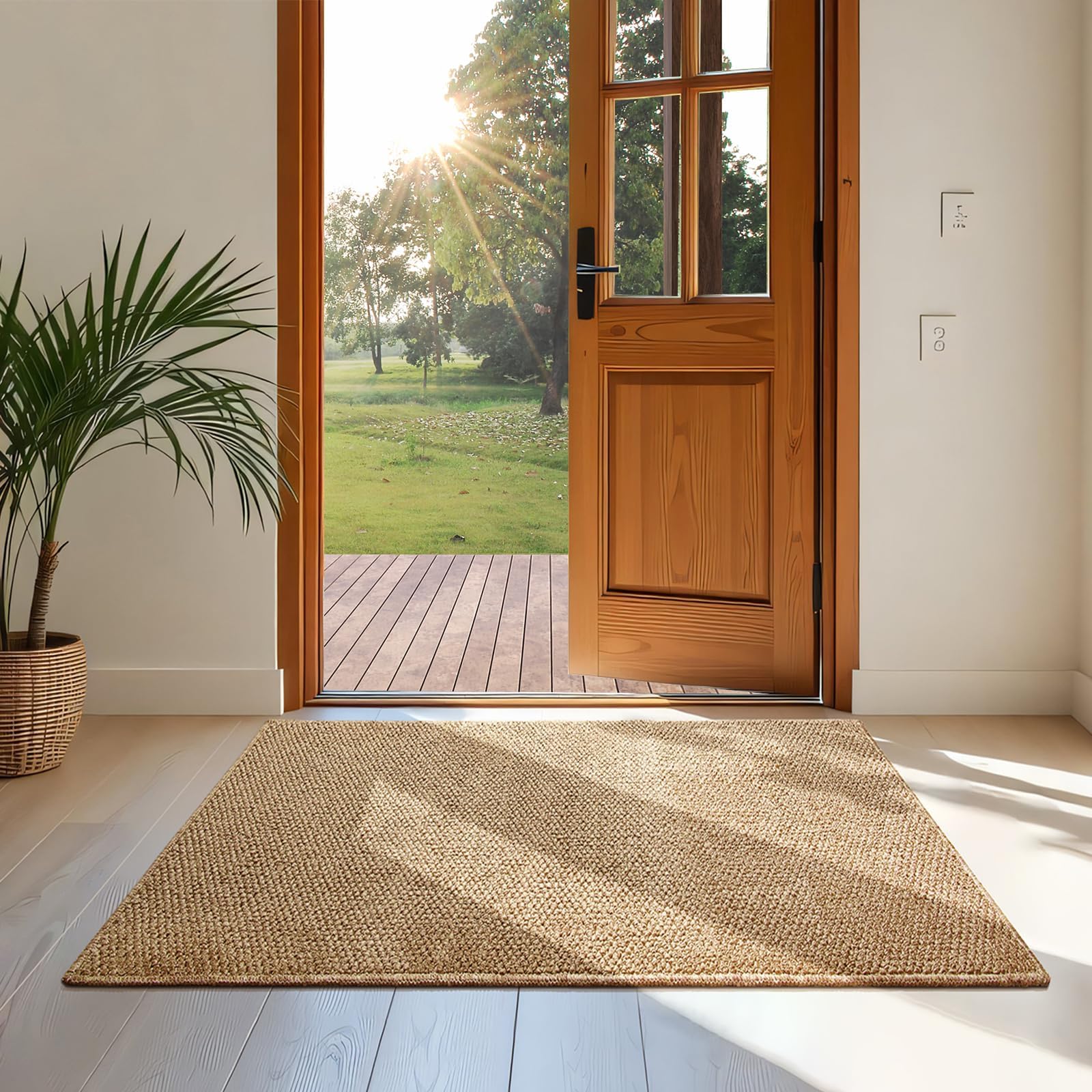 Door Mat Front Entrance Welcome Mat Outdoor Indoor Entryway Rug Non Slip Washable Doormat style 01 m
