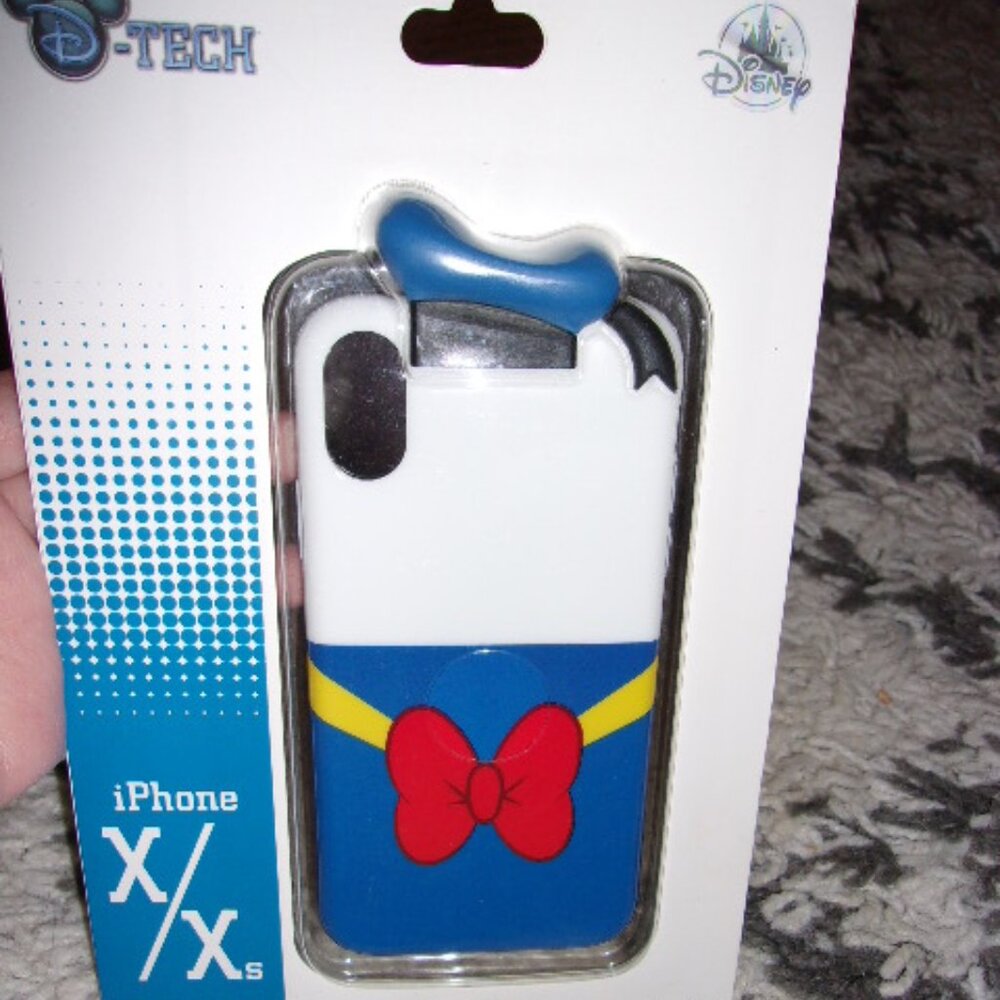 Disney Cell Phones & Accessories | Disney D-Tech I Phone X/ Xs Donald Duck I Phone Case | Color: Blue/White | Size: Os