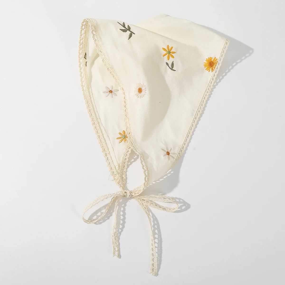 SweetBloom Floral Triangle Hair Scarf Vintage Floral Head Scarf & Triangle Bandana Headband For Women m